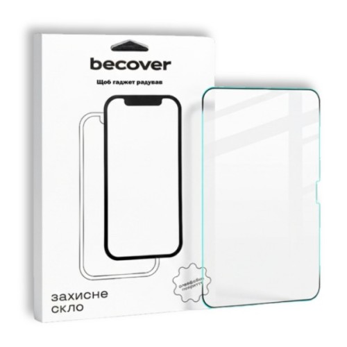 Скло захисне BeCover 3D Edge Full Cover Apple iPad Air 11" M2/M3 (2024/2025) (714774)