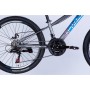 Велосипед Space 24" MARS DD FR рама-11" ST 2026 синьо-сірий (OPS-SP-24-061)
