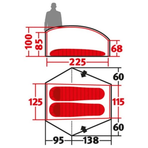 Намет Wechsel Exogen 2 ZG Green (231049)