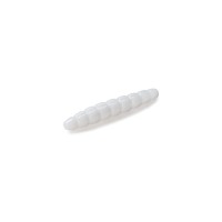 Силікон рибальський FishUP Morio 1.2" 009 - White, cheese taste (12шт/уп) (1864.03.38)