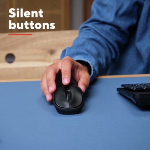 Мишка Trust Yvi+ Silent Wireless Glossy Black (25512)