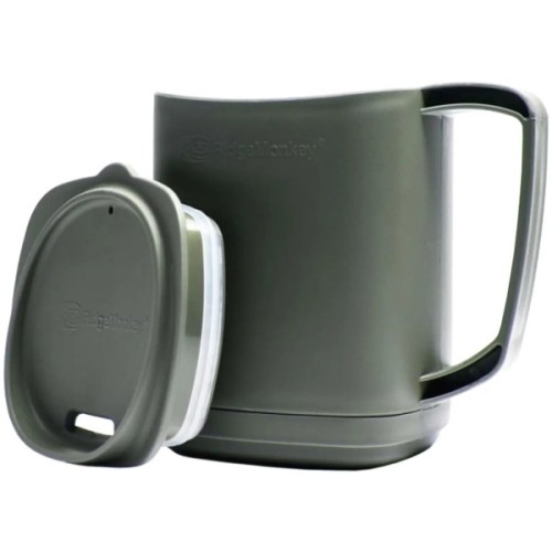 Термокружка RidgeMonkey ThermoMug 0.4l Gunmetal green (9168.00.81)