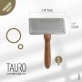 Гребінець для тварин Tauro Pro Line з металевим обідком зубці 11 мм S (TPLY63471)