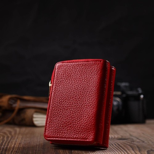 Портмоне Tony Bellucci З натуральної шкіри Червоне (22023)