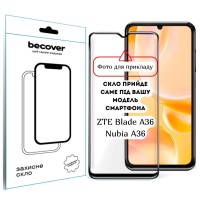 Скло захисне BeCover 10D ZTE Blade A36 / Nubia A36 Black (714374)