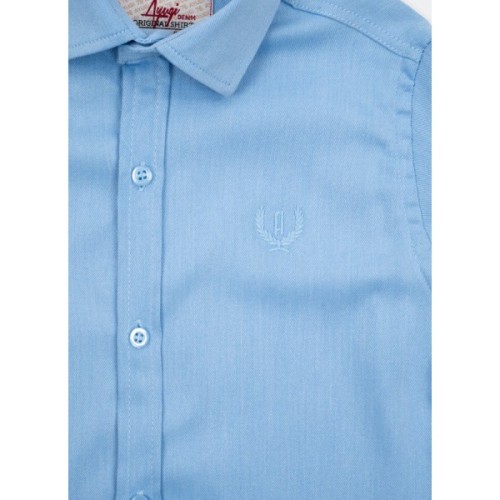 Сорочка дитяча A-Yugi з коротким рукавом (18120-158B-blue)