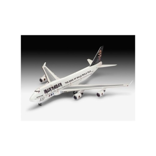 Збірна модель Revell Літак Boeing 747-400 Iron Maiden «Ed Force One», рівень 4, 1:144 (RVL-03780)