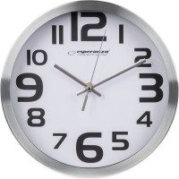 Настінний годинник Esperanza Wall Clock Zurich 25 см White (EHC013W)