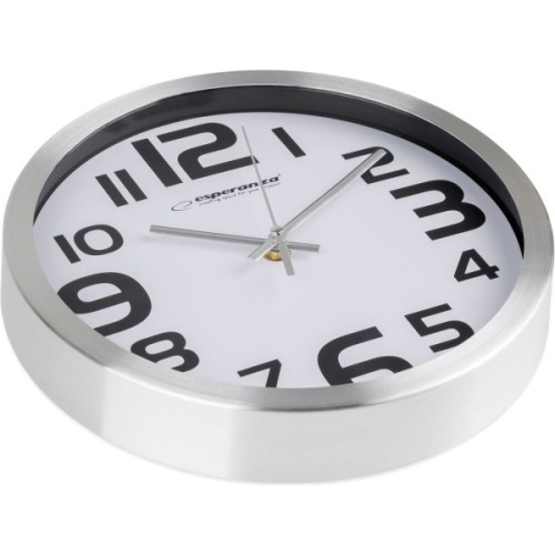 Настінний годинник Esperanza Wall Clock Zurich 25 см White (EHC013W)