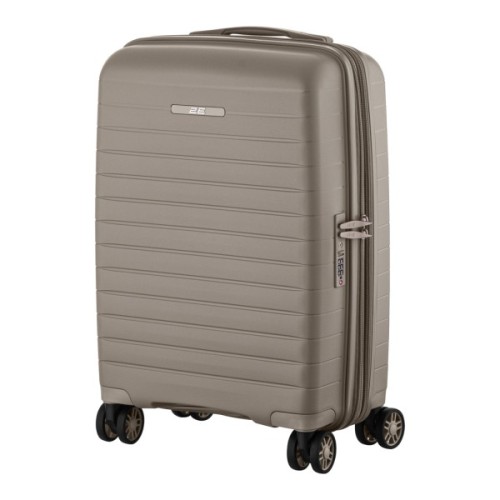 Валіза 2E Aero 35/44 л сіро-коричнева (2E-SPP-AERO-S-TP)