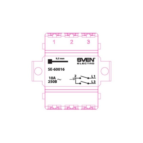 Вимикач Sven SE-60016 white (7100039)