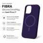 Чохол до мобільного телефона BeCover FIBRA Silicone OmniMag Apple iPhone 17 Dark Purple (716197)