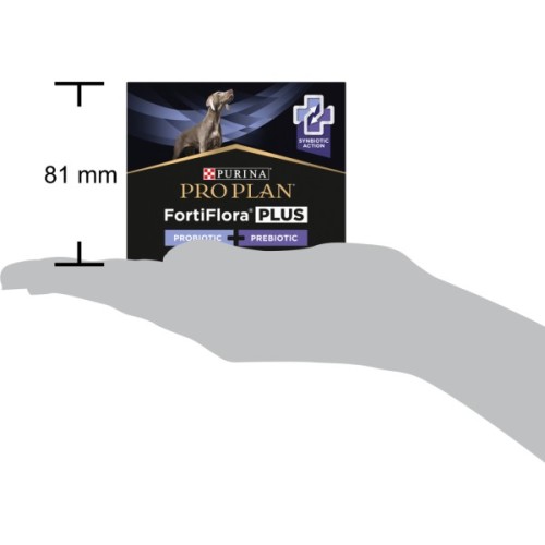 Пробіотична добавка для тварин Purina Pro Plan FortiFlora Plus Для собак та цуценят для підтримки нормальної мікрофлори кишківника 30 x 1.5 г (8445290504937)
