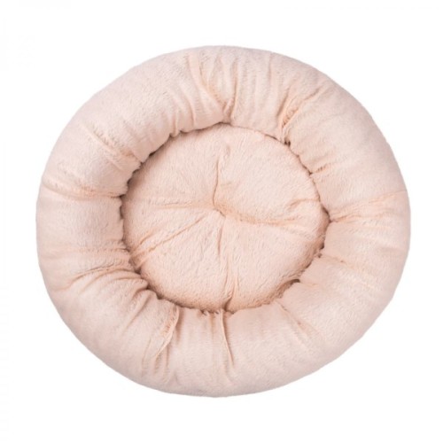 Лежак для тварин Природа "SOFT" (48х48х17 см) Рожевий (4823082417889)