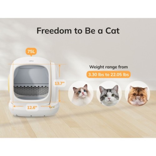 Туалет для котів Ubpet Smart Cat Litter Box (c20)