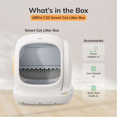 Туалет для котів Ubpet Smart Cat Litter Box (c20)