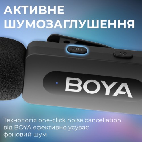 Мікрофон Boya BY-V30 Type-C Black (BY-V30)