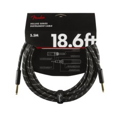 Інструментальний кабель Fender Cable Deluxe Series 18.6ft Black Tweed 5.5 m (228440)