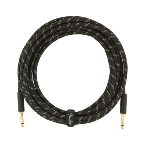 Інструментальний кабель Fender Cable Deluxe Series 18.6ft Black Tweed 5.5 m (228440)