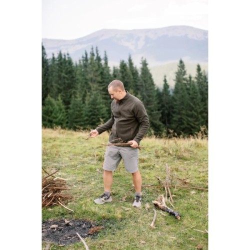 Кофта Tribe Fleece Jacket Full Zip T-KJ-0011-olive, 58 (T-KJ-0011-olive-58)