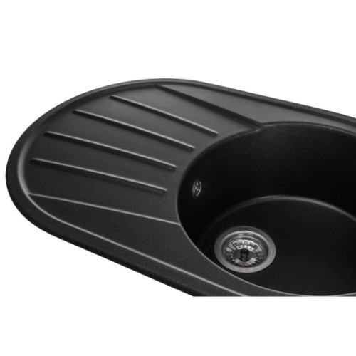 Мийка кухонна GRANADO MURCIA black shine (gr1701)
