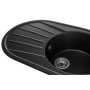 Мийка кухонна GRANADO MURCIA black shine (gr1701)