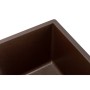 Мийка кухонна GRANADO Under top L marron (gr3506)
