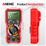Цифровий мультиметр ANENG SZ301, V, A, R, C (SZ301)