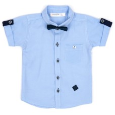 Сорочка дитяча Breeze з метеликом (14570-68B-blue)