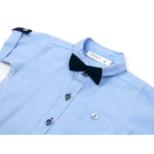 Сорочка дитяча Breeze з метеликом (14570-68B-blue)