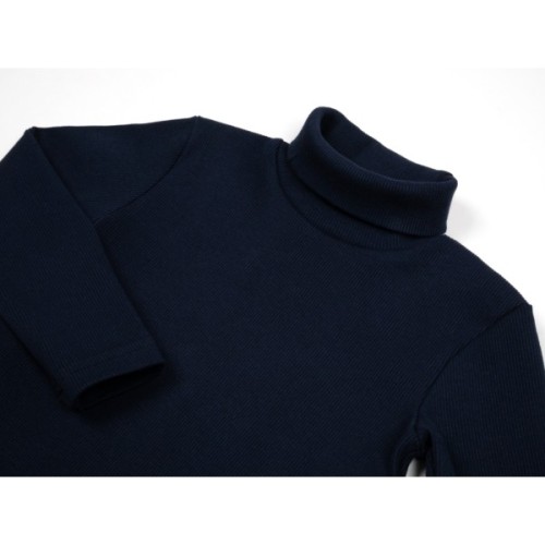 Кофта дитяча Cloise водолазка в рубчик (CLO105005-1-128-blue)