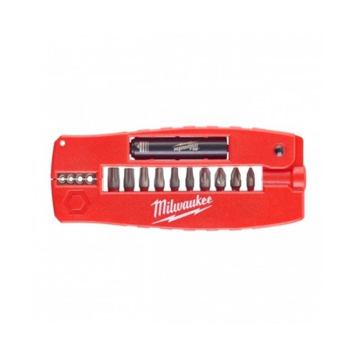 Набір біт Milwaukee SHOCKWAVE "Крокодил 2", 12шт (4932430910)