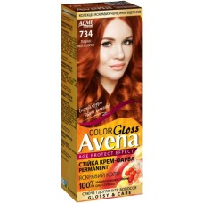 Фарба для волосся Acme Color Avena Gloss Color Стійка 734 - Тиціан (4823115502766)