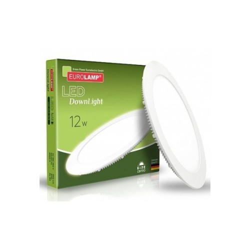 Світильник Eurolamp Downlight 12W 4000K (LED-DLR-12/4)