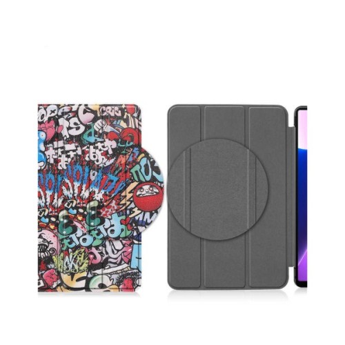 Чохол до планшета BeCover Smart Case Samsung Galaxy Tab A11 Plus SM-X236B 11.0" Graffiti (714005)