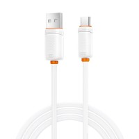 Дата кабель USB 2.0 AM to USB-C 1.0m 3A white XO (XO-CB-300UC-WH)
