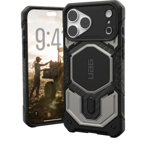 Чохол до мобільного телефона UAG Monarch Pro Magsafe iPhone 18 Pro Max Titanium (114568113636)