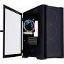 Корпус для ПК 1stPlayer T4-G-BK-4FS7