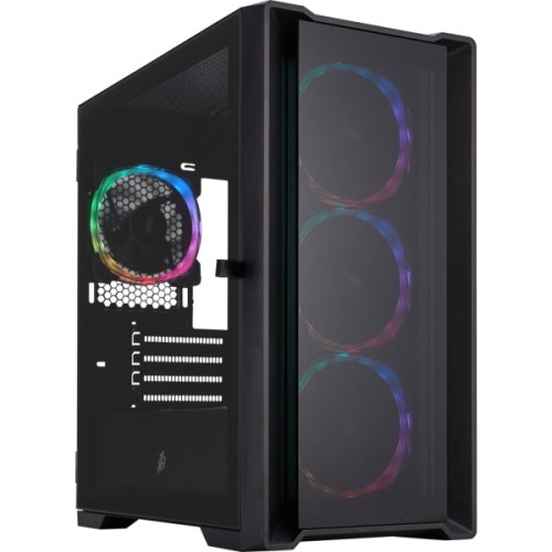 Корпус для ПК 1stPlayer T4-G-BK-4FS7