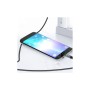 Дата кабель USB 2.0 AM to USB-C 2.0m 3A LED black Essager (EXCT-XGA0G)