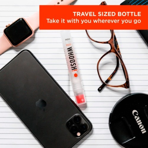 Спрей для очищення Whoosh! Screen Shine DUO 100+8ml, microfiber 14x14cm (1FG108ENFR)