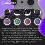 Геймпад GamePro GPS20W 2.4G/BT 5.1/USB (Switch/PC/PS/iOS/Android) RGB White (GPS20W)