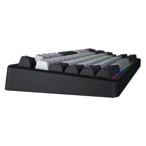 Клавіатура Hator Rockfall 3 Mecha TKL QMK/VIA Orange Wireless Black (HTK850UA)