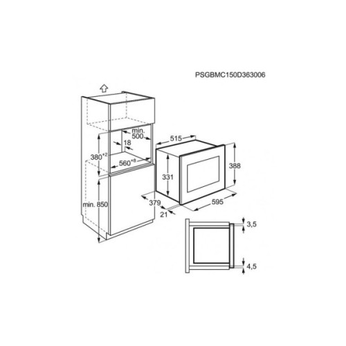 Мікрохвильова піч Electrolux EMT25203OK