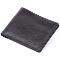 Портмоне Grande Pelle У гладкій шкірі Чорне (11311)