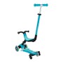 Самокат Globber серії Go Up Active 360 аква Колеса з підсвічуванням (749-300)