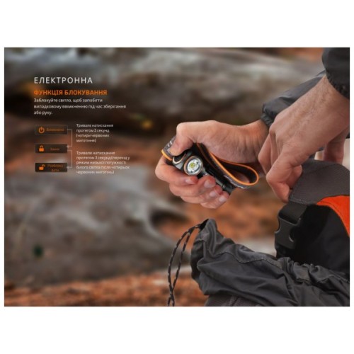 Ліхтар Fenix HM23 V2.0 з червоним світлом (HM23V20)