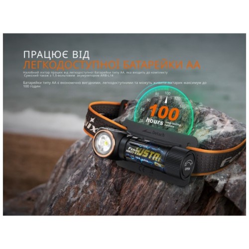 Ліхтар Fenix HM23 V2.0 з червоним світлом (HM23V20)