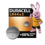 Батарейка Duracell LR44 1.5V спеціальна лужна типу таблетка, 76A/A76/V13GA, 2шт. в упаковці (5007795)
