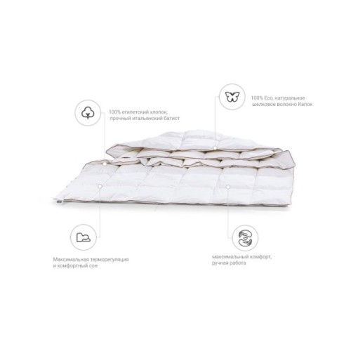 Ковдра MirSon шовкова Deluxe Hand Made 0532 літо 172x205 см (2200000459732)